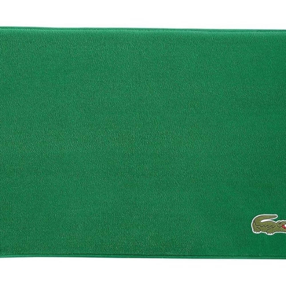 Brand New Lacoste Home Crocodile Memory Foam Bath Rug, 19" x 30"